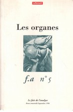 Le fait de l'analyse N.5. Les organes - AA.VV. (Éditions Autrement)