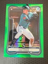 2026 Bowman Chrome Baseball - Cole Young Green /99 #25