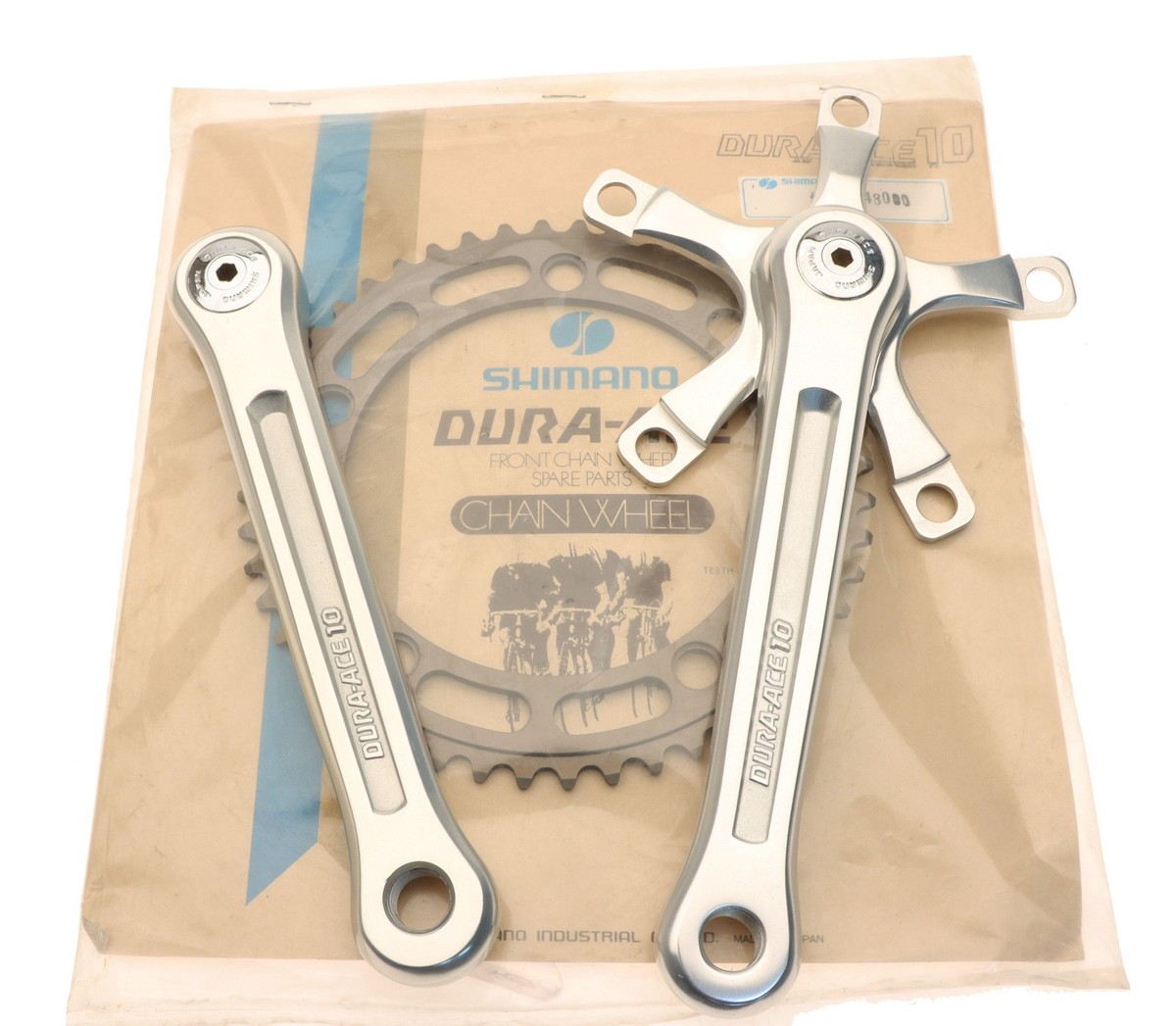Shimano Dura Ace 10 Track Crankset 48T 165mm 10mm Pitch French