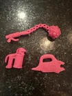 Vintage Playmates TMNT Turtles weapons/accessories Lot For MONA LISA Figure 1992