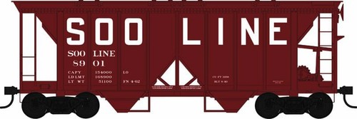 Tolva Bowser 43284 HO Soo Line ACF 70 toneladas 2 bahías #8926 | Zustand: New