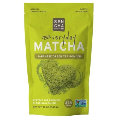 Sencha Eveyrday Natural  Matcha Green Tea Powder Rich Antioxidant Non GMO
