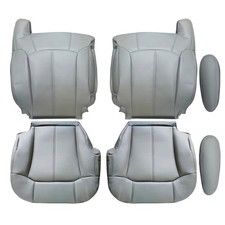 Driver and Passenger Bottom Seat Cover and Top Lean Back Seat Cover Compatibl...
