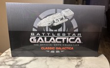 New Eaglemoss XL Battlestar Galactica Classic Galactica  (1978 Series) w/Mag