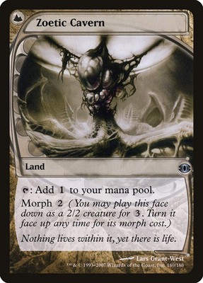 Future Sight Zoetic Cavern MTG Magic the Gathering NM