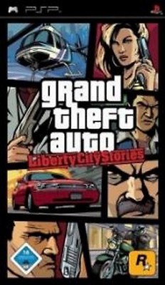 Playstation Sony PSP GTA LIBERTY CITY STORIES