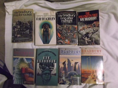 Collectible Ray Bradbury Vintage Paperbacks. 8 Different You Choose