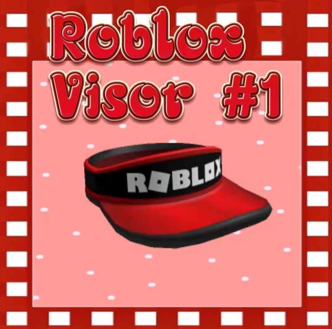 ROBL0X Classic Series Toy Code ROBL0X Visor #1 Hat Sent in