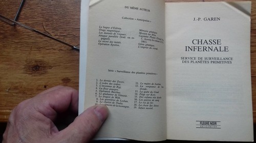 J P GAREN "Chasse infernale " Anticipation. N°1765 Fleuve Noir.1990 (FinR10) - Imagen 4 de 5