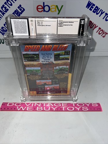 SEGA GENESIS Road Rash 2 II - WATA 5.5 B+ - FACTORY SEALED NEW 🔥 - Picture 8 of 14
