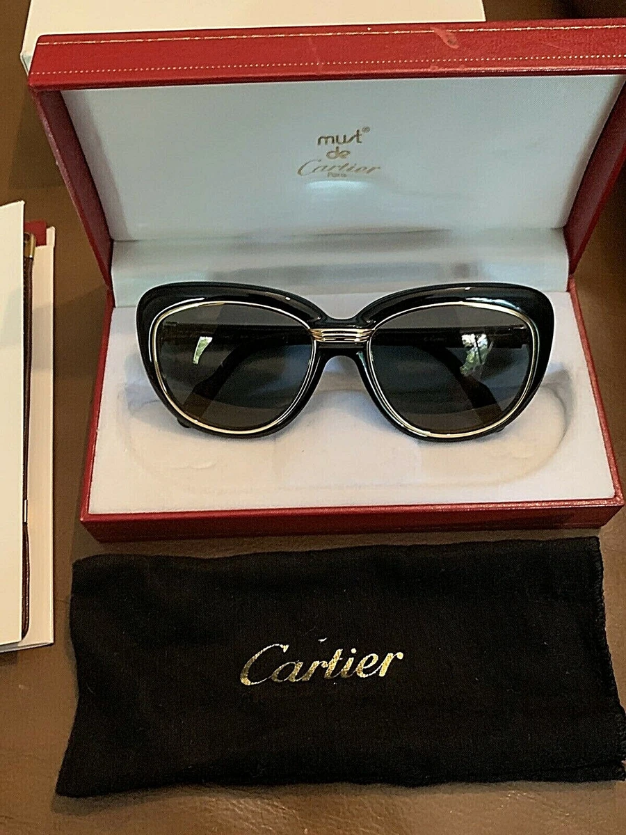 CARTIER CONQEUETE RARE SUNGLASSES - WOMEN |