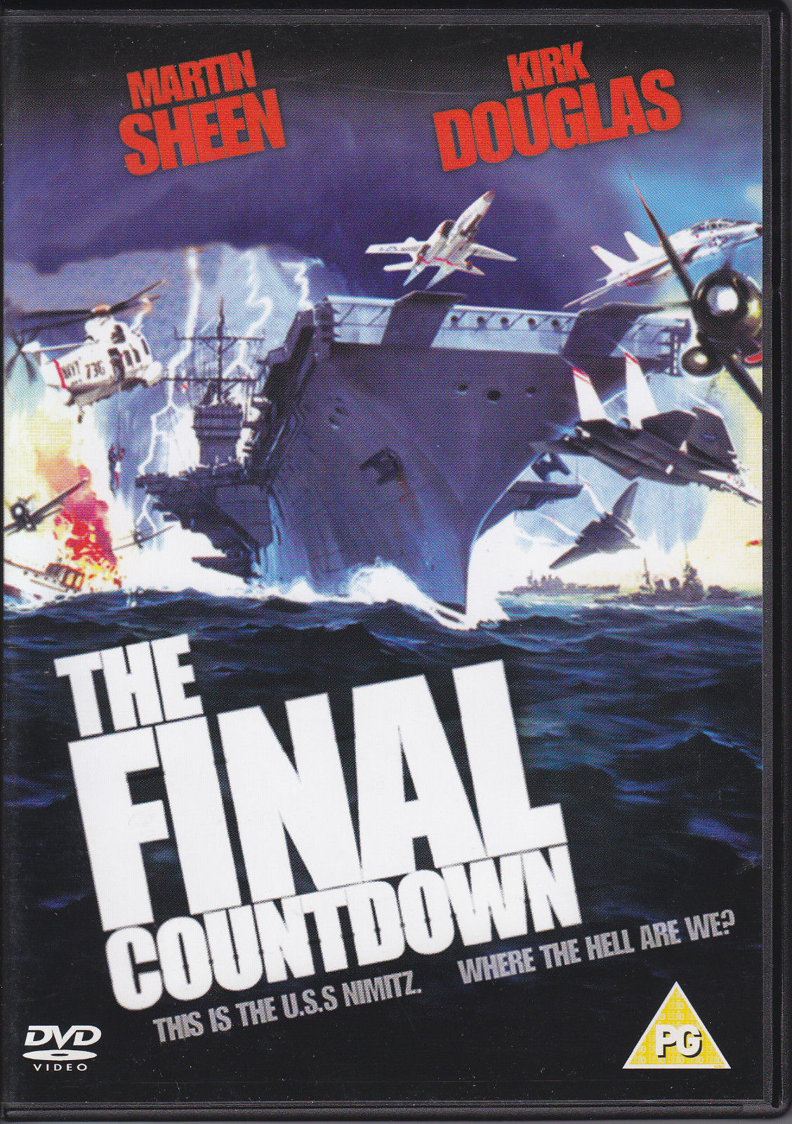 The   Final   Countdown   (1980)   Martin   Sheen,    Kirk   Douglas   R0    DVD