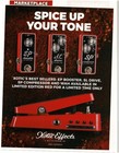 2018 XOTIC EFFECTS EP Booster, SL Drive,  SP Compressor, Wah Pedal magazine ad