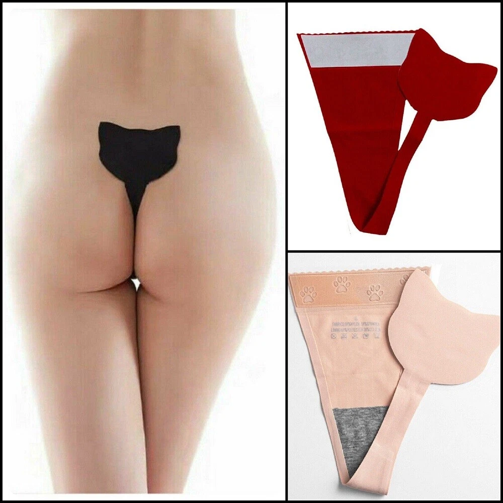 Ladies Thong Invisible Seemless Underwear Women Panties Silicon