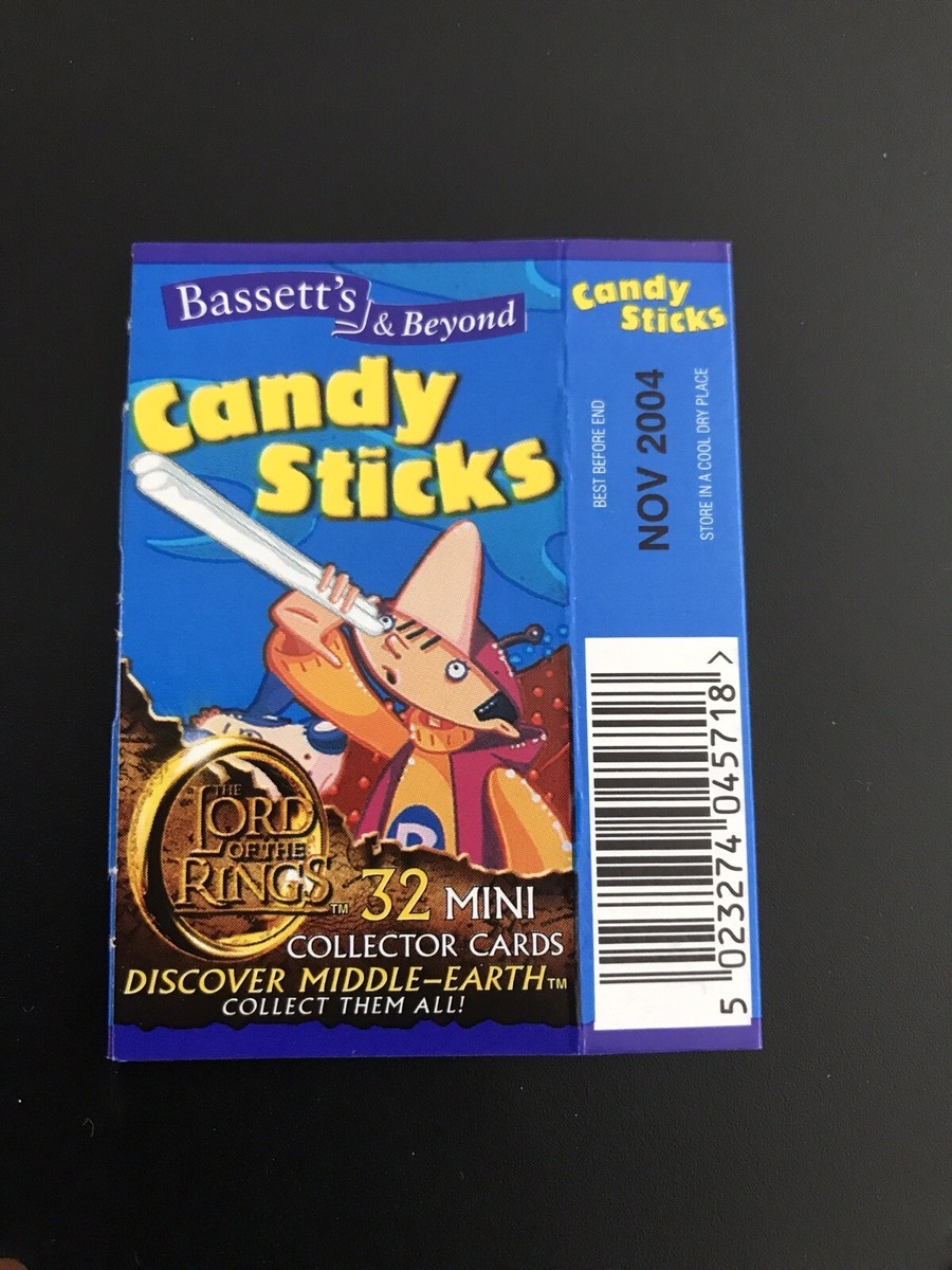 sweet cigarette packets Lord Of The Rings Empty Sweet Cigarette Packet By Barratt