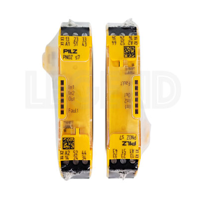 New Sealed Pilz PNOZ S7 Safety Relay 750107 24VDC 4 N/O 1 N/C Screw Terminal
