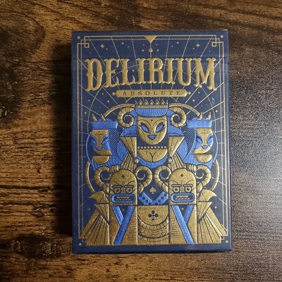 Delirium Absolute Playing Cards New & Sealed Thirdway Industries USPCC Rare Deck
