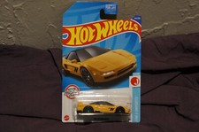 New 2022 Hot Wheels '90 Acura NSX (Yellow) HW J-Imports 6/10 #144/250