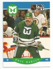 DAVE BABYCH 1990-91 PRO SET CARD NM-MT+ CONDITION