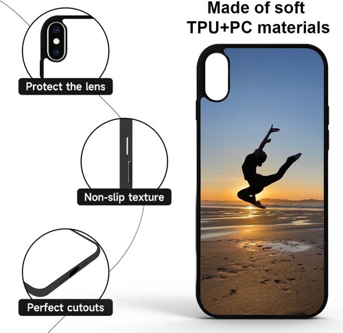 Sea beach gymnastics silhouette For Samsung A15 A16 S23 S24 S25 Ultra FE Covers - 第 8/25 張圖片