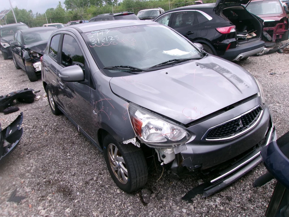 Used Front Left Door Glass Front fits: 2018 Mitsubishi Mirage Front Left Grade A - Image 2 of 4