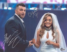 Brian Cage Melissa Santos Signed 11x14 Photo BAS COA Lucha Underground AEW AAA 5