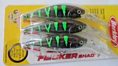 Berkley Flicker SHAD Crankbait #7 (Select Color) 3-pack