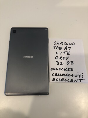 Samsung Galaxy Tab A7 Lite SM-T227U, 32GB, Wi-Fi + 4G , 8.7