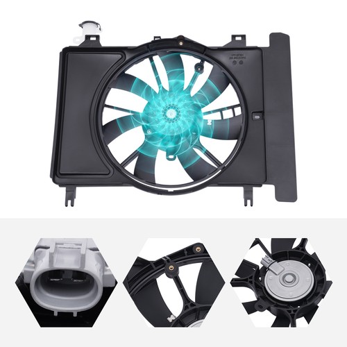 Radiator And Condenser Fan For Toyota Yaris 2006-2015/2008-14 Scion xD TO3115145