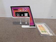 Aurora AFX HO Slot Car Finish Line Checkered Flag