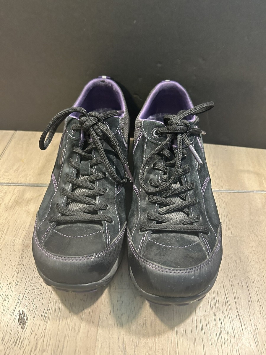 Leather Sneakers Purple Dansko Dansko Vibram Waterproof Black