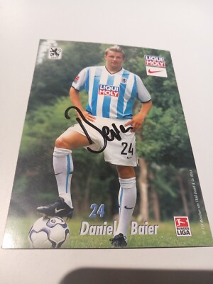 Signed postcard Daniel Baier 1860 Munich new 
