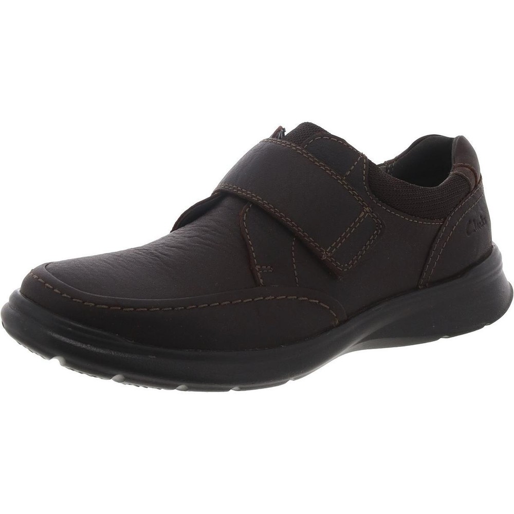Clarks Mens Woodall Strap Leather Casual And Fashion Sneakers Shoes BHFO 6888