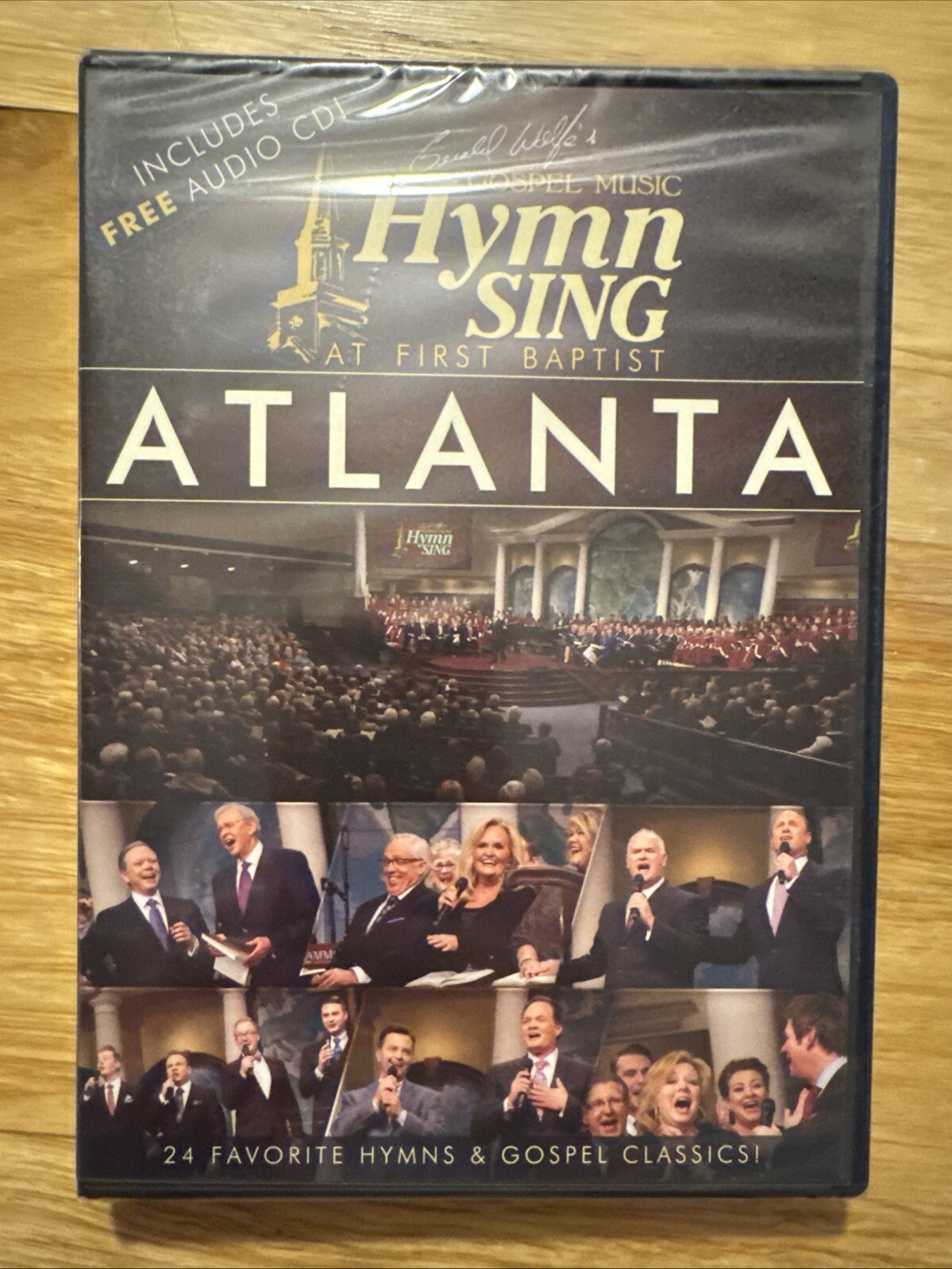 GOSPEL MUSIC HYMN SING - At First Baptist Atlanta CD + DVD NEW/SEALED