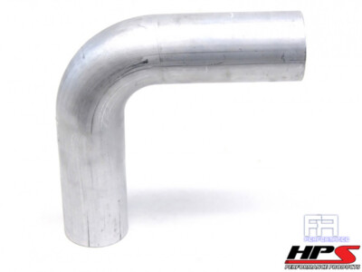 HPS 1.87''OD 48mm 90 Degree Bend Aluminum Tube Pipe Elbow 16 Gauge w/ 2 1/4'' CLR