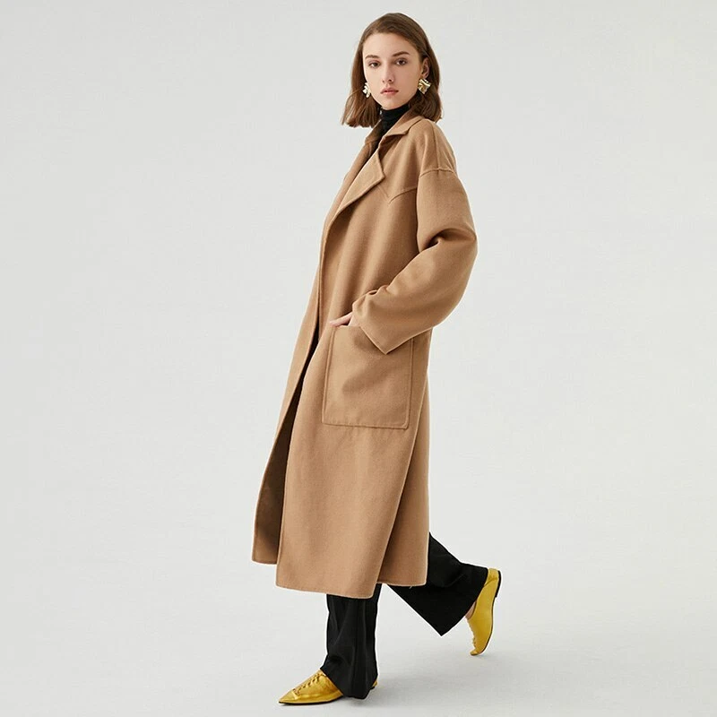 Nanushka alamo shop coat camel