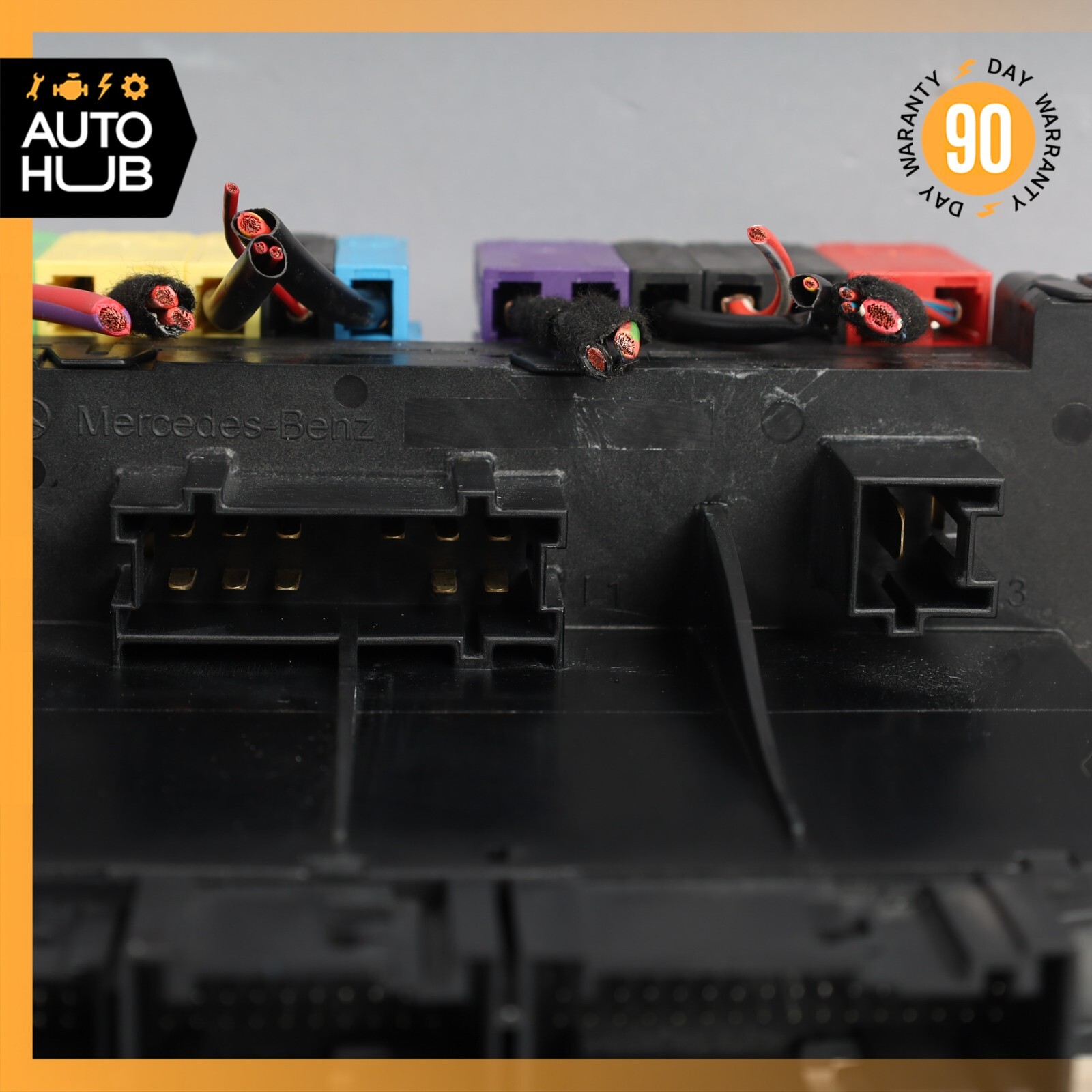 03-12 Mercedes R230 SL500 SL55 AMG Rear SAM Fuse Box Relay Module OEM