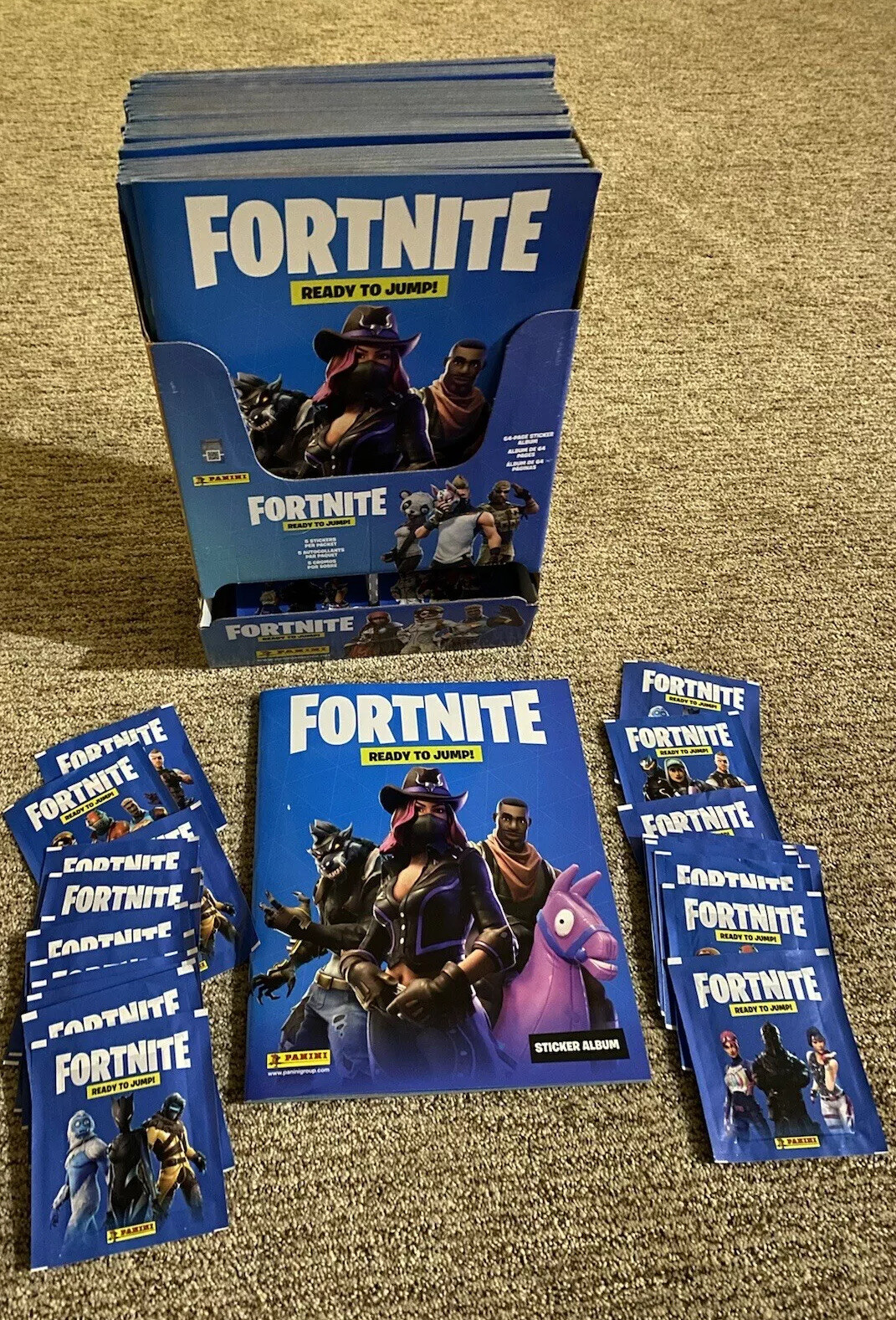 Fortnite Series 1 Ready to Jump Sticker Album By Panini📈BRAND NEW🔥 eBay