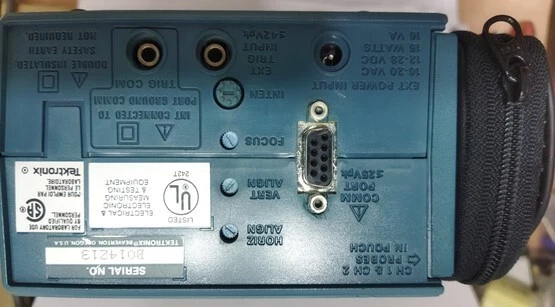 Tektronix 222 battery-operated portable 10MHZ - Image 4 of 4