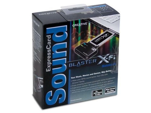 Creative Labs SB0950 ExpressCard Sound Blaster X-Fi Notebook Sound Card - Picture 2 of 2