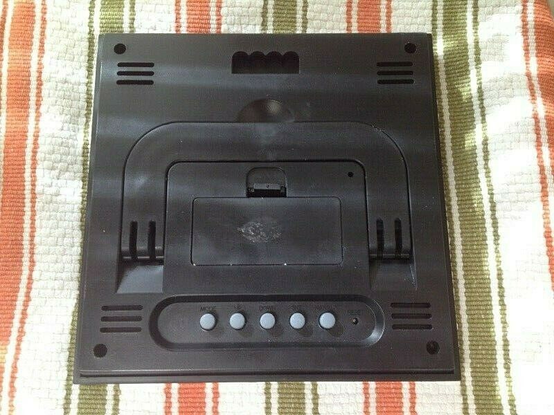 Ultronic LCD Travel Alarm Clock / Weather Station / Time / Date / Temperature 