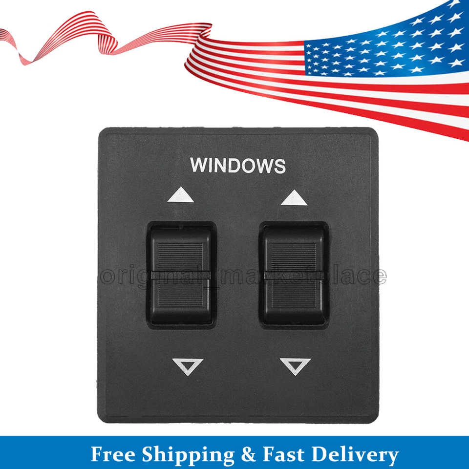 Interruptor de ventana lado del conductor eléctrico izquierdo para 85-95 Chevy Astro GMC Safari Foto 2 de 4