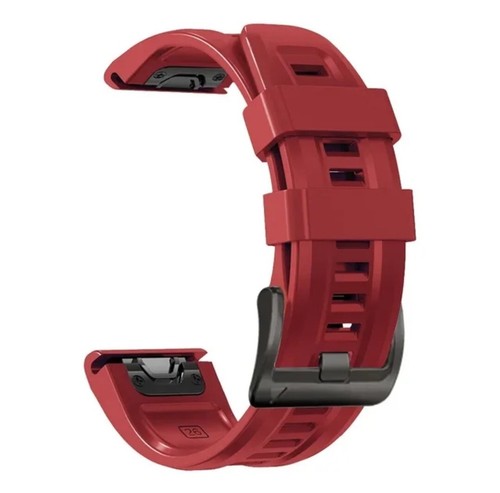 Silikon Armband 26mm für Garmin Fenix 8 51mm / 7X / 6X / Pro / 5X Band Strap - 第 15/30 張圖片