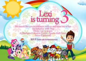 my little pony paw patrol