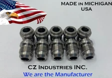 6AN, AN6 MALE STAINLESS STEEL WELD ON / WELD IN FITTING BUNG QTY:10