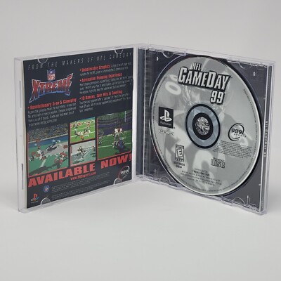 NFL GameDay 99 (PlayStation 1 PS1) CIB COMPLETE & TESTED