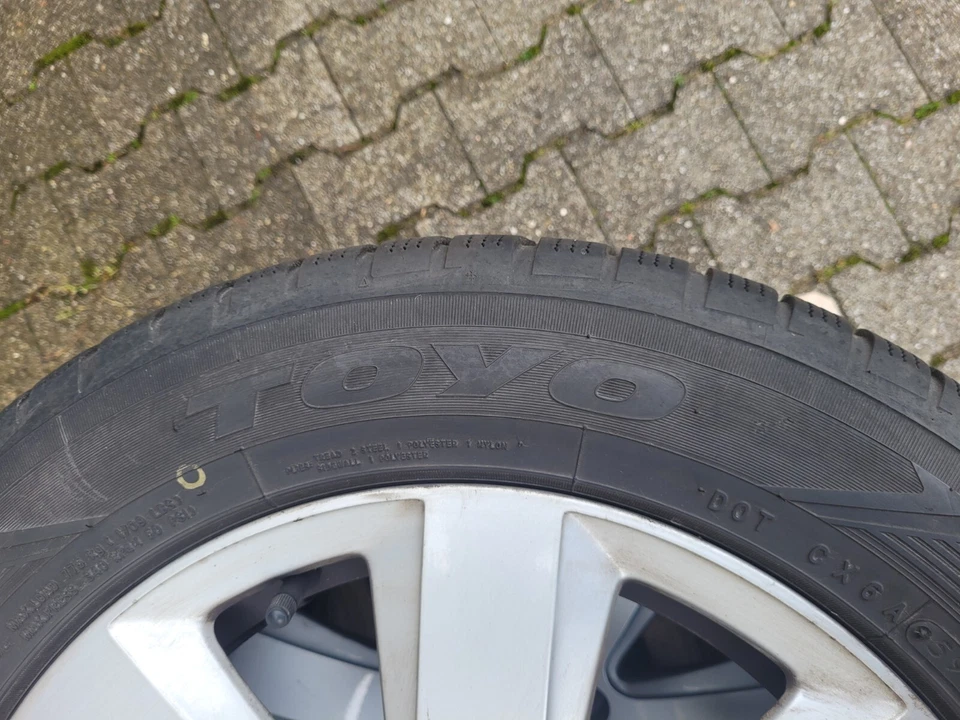 4Winterreifen auf original Alufelgen für Audi A6 ..225/55/R16 99V - Bild 4 von 4