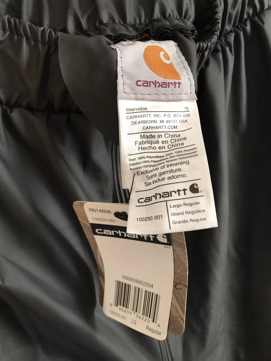 Carhartt storm defender store rain pants
