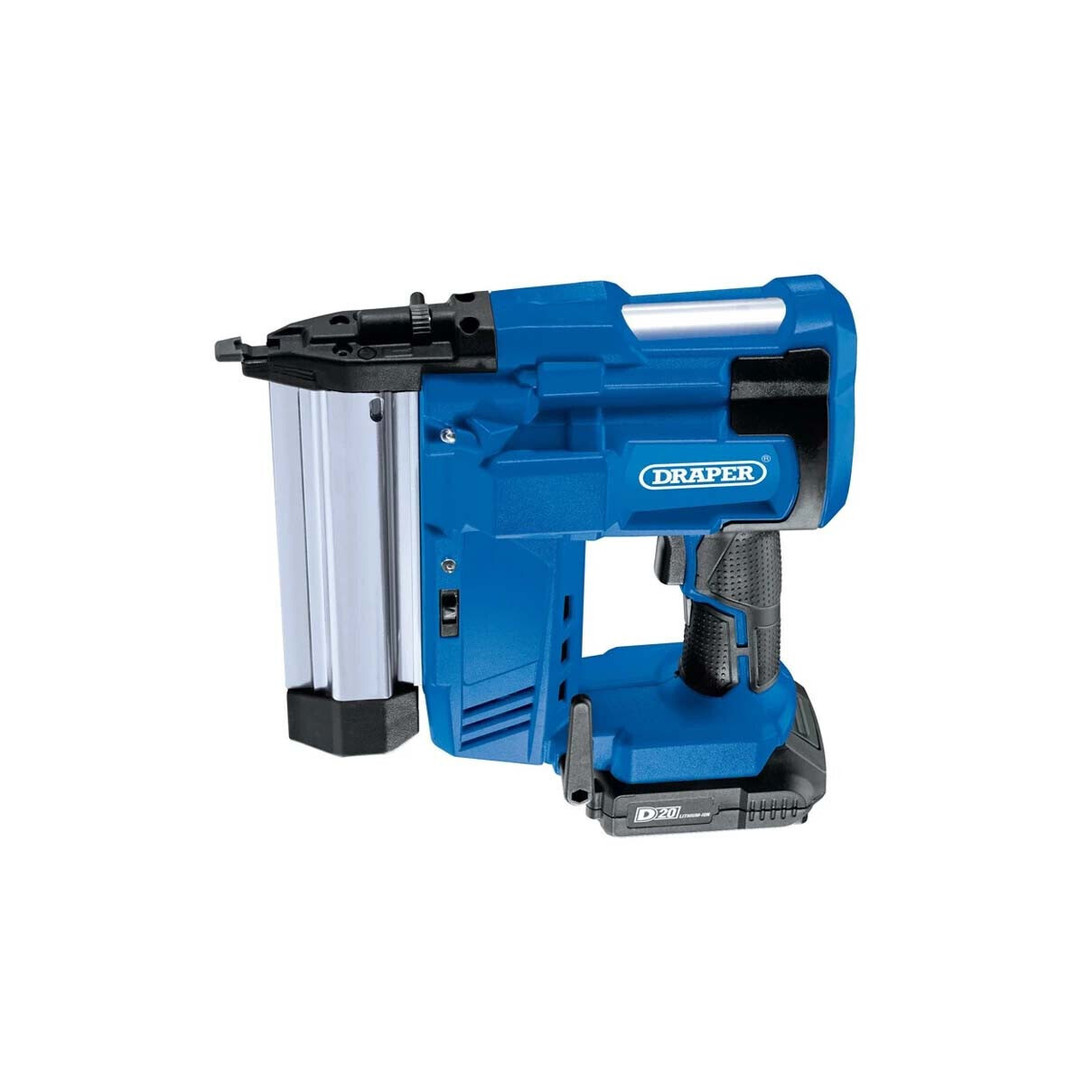 Draper 00646 D20 20V Nailer/Stapler with 1x 2.0Ah Battery and Charger