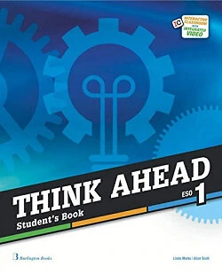 THINK AHEAD 1ºESO STUDENTS BOOK. NUEVO. Envío URGENTE. LIBRO DE TEXTO (IMOSVER) - Imagen 1 de 1